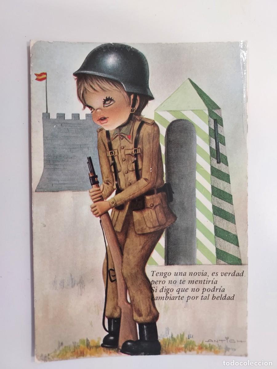 Postales: POSTAL ILUSTRADOR ANTICH. MILITAR MILI SOLDADO DE GUARDIA GARITA. 1972. SIN CIRCULAR. VIKINGO