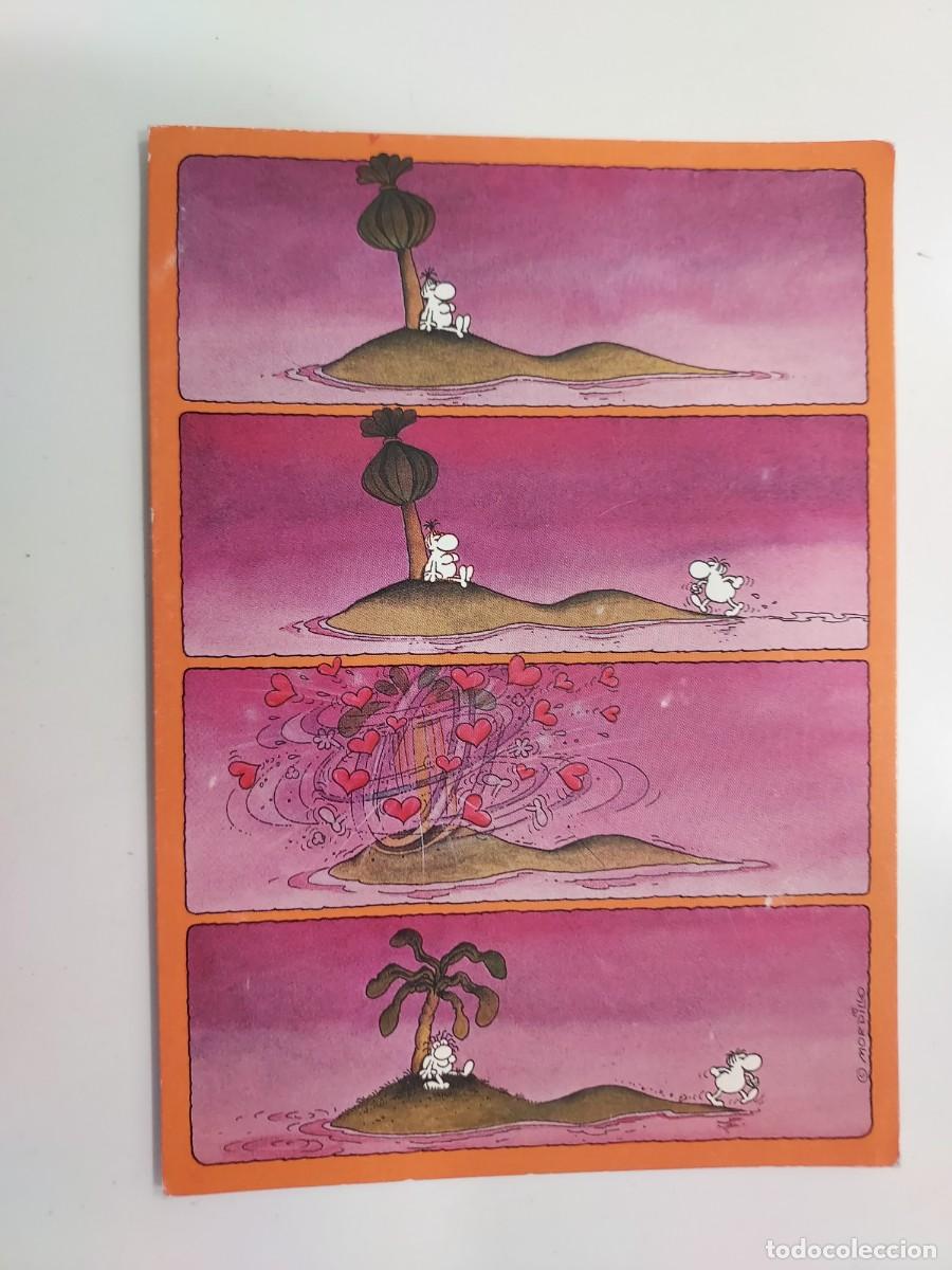 Postales: POSTAL ILUSTRADOR MORDILLO (ARGENTINA). TIRA COMICA AMOR EN ISLA DESIERTA. SIN CIRCULAR. VERLAG