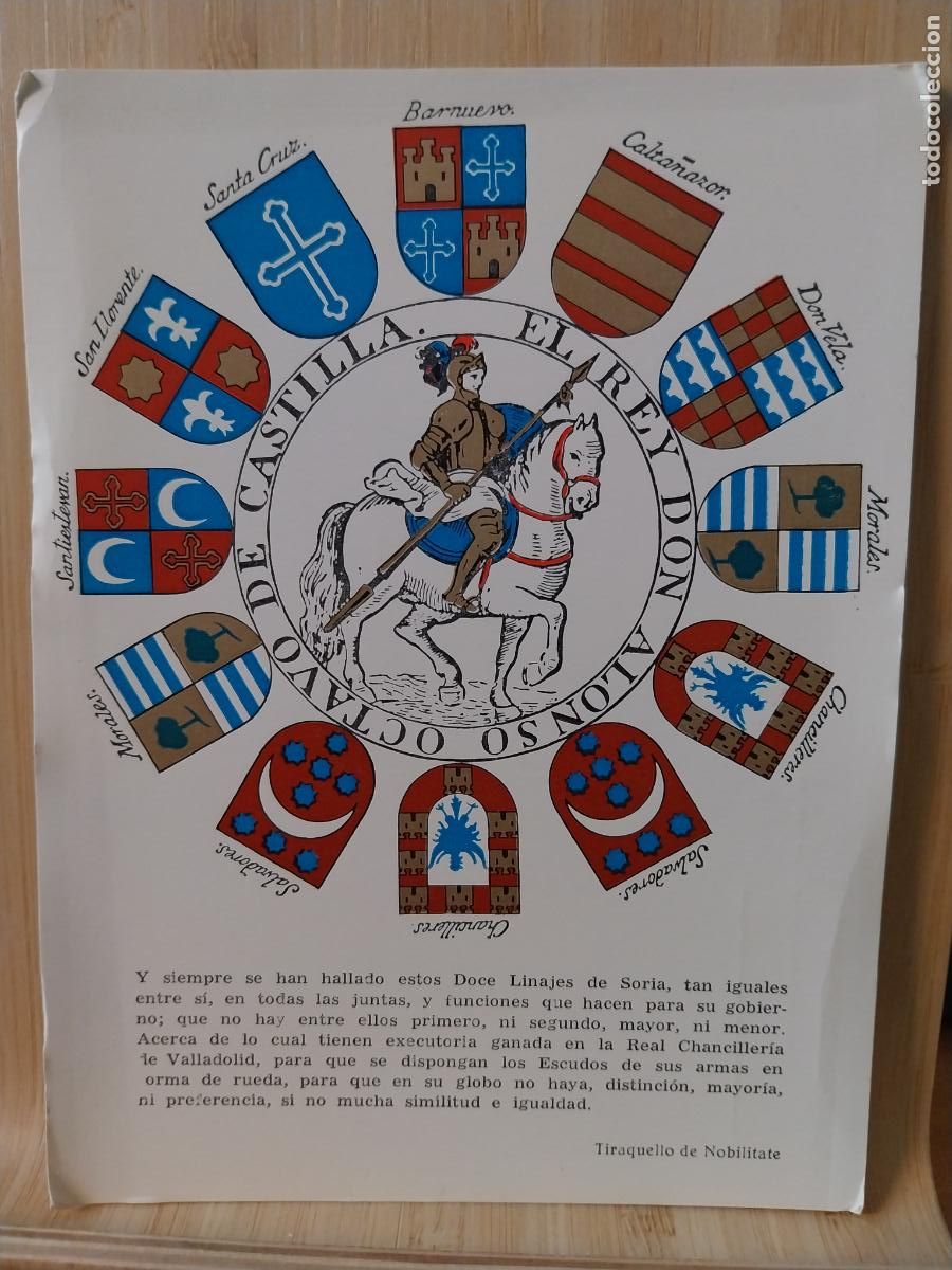 Postales: REY DON ALONSO OCTAVO DE CASTILLA ED JODRA SC ORIGINAL A&Ntilde;O 1977
