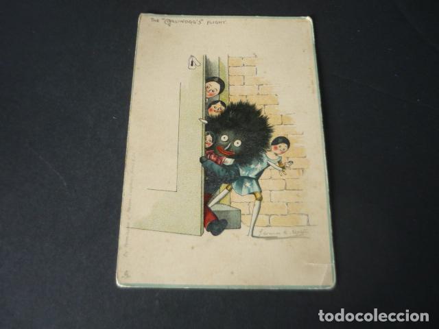 Postais: NI&Ntilde;OS CON MU&Ntilde;ECO POSTAL ILUSTRADA