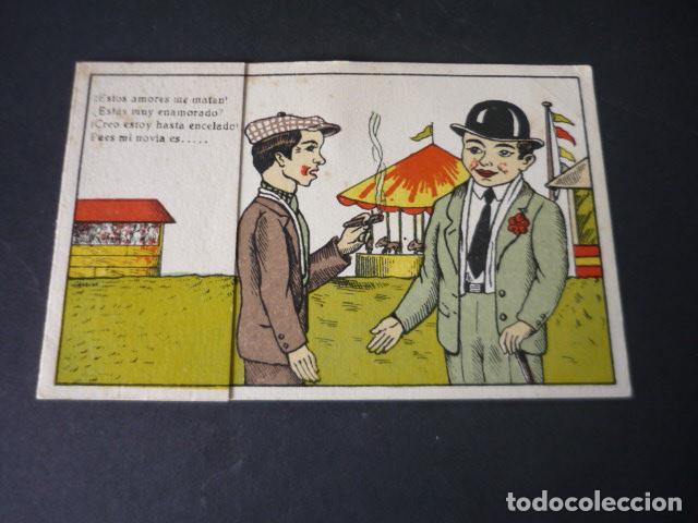 Postais: POSTAL COMICA DESPLEGABLE