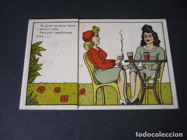 Postais: POSTAL COMICA DESPLEGABLE
