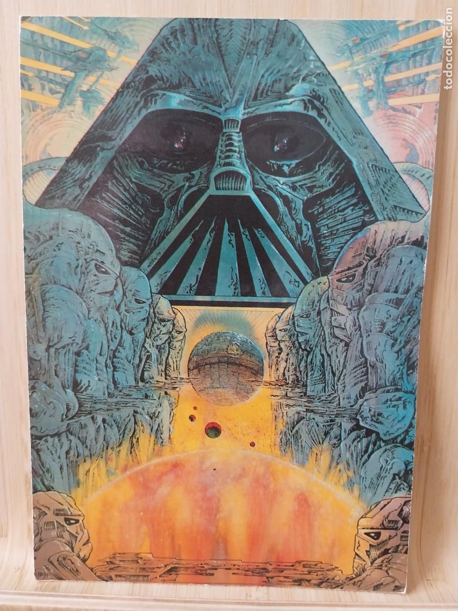 Postales: STAR WARS GUERRA GALAXIAS ED WIZARD AND GENIUS 93 44 SC ORIGINAL A&Ntilde;O 1980 TARJETA POSTAL