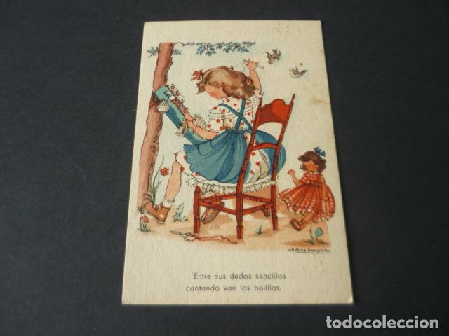 Postais: POSTAL MARIA ROSA LLONGUERAS ILUSTRADORA