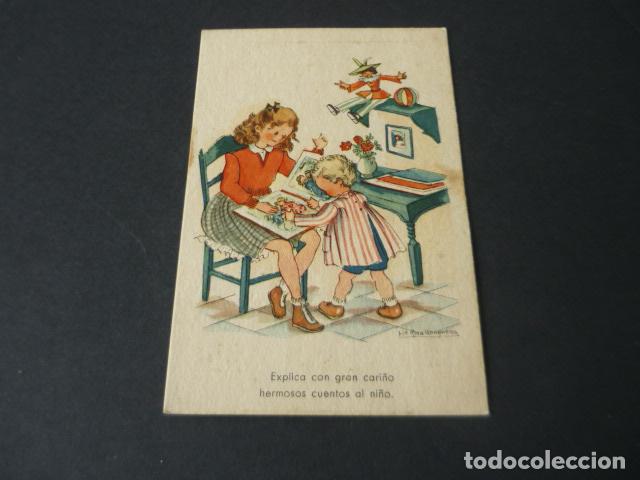 Postais: POSTAL MARIA ROSA LLONGUERAS ILUSTRADORA