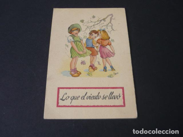 Cartoline: POSTAL NI&Ntilde;OS EN EL CAMPO ILUSTRADOR