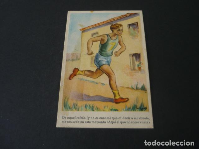 Postales: POSTAL ATLETA ILUSTRADOR - Foto 1