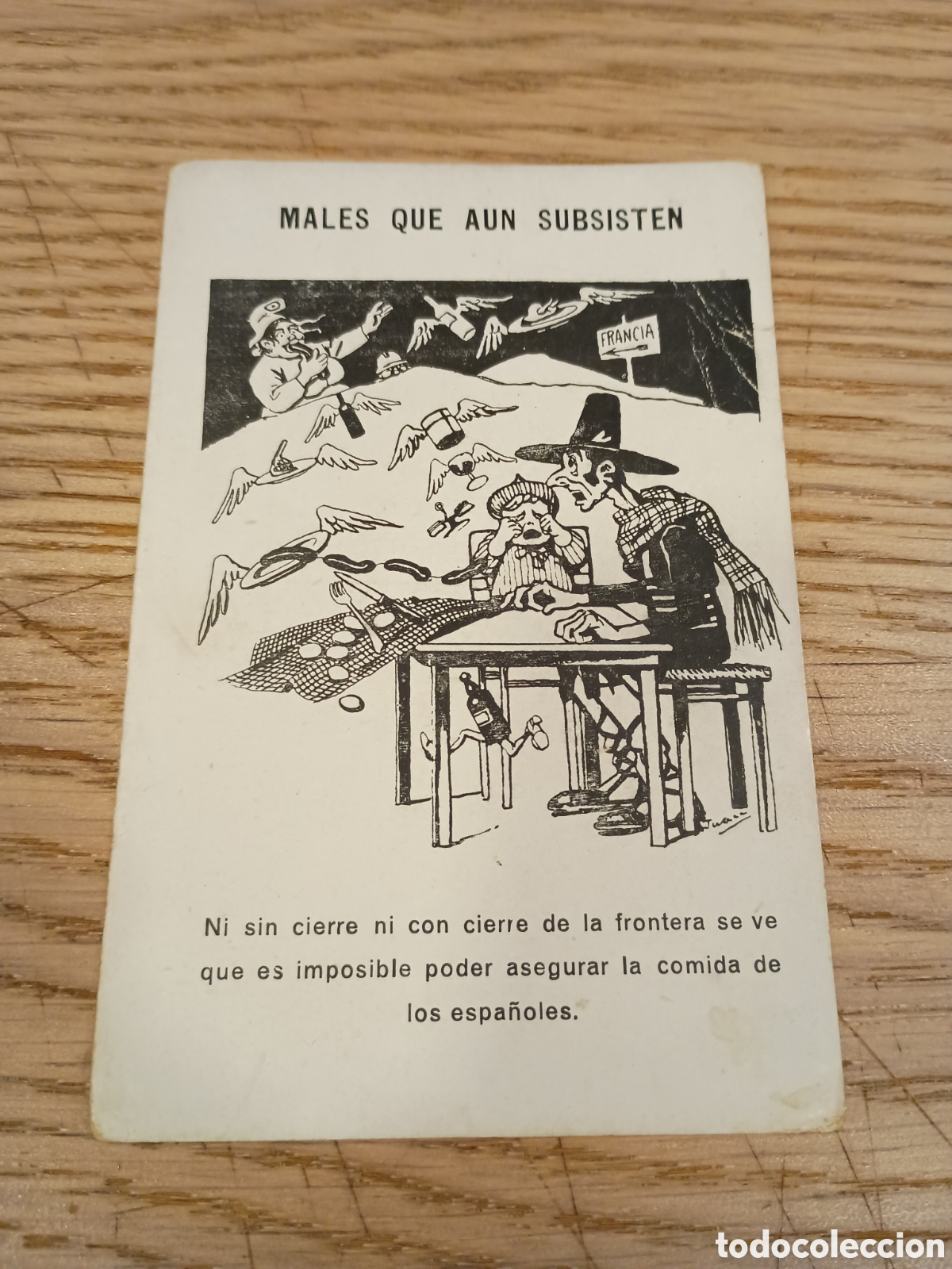 Postales: MALES QUE A&Uacute;N SUBSISTEN - NO SIN CIERRE NI CON CIERRE DE LA FRONTERA SE VE QUE ES IMPOSIBLE PODER...