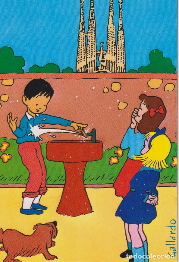 Postales: ILUSTRADOR: GALLARDO - TALLER OCUPACIONAL SANTA ISABEL - S/C