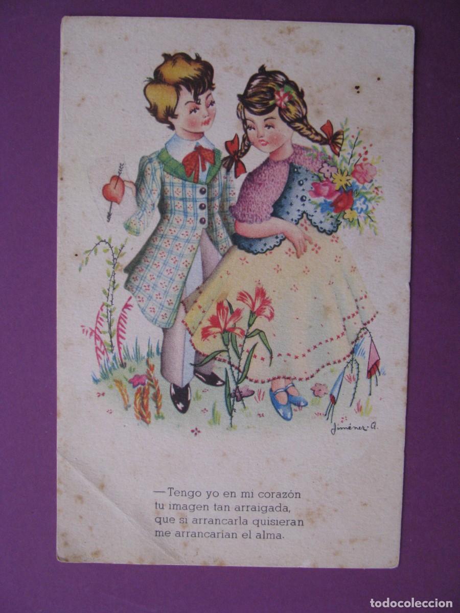 Postales: POSTAL DE IL. JIMENEZ. ED. ARTIGAS. SERIE 3004. ESCRITA 1951