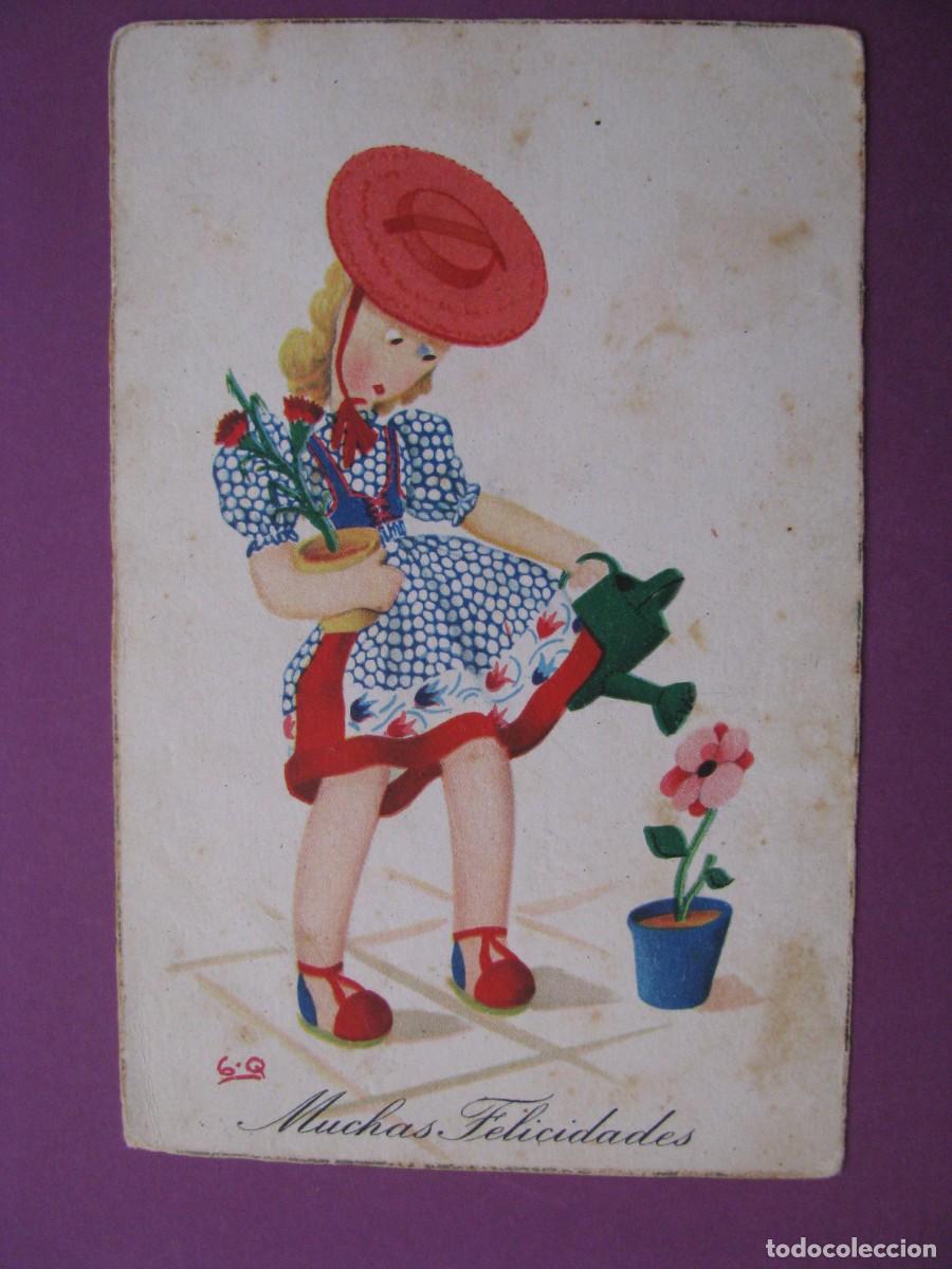 Postales: POSTAL DE ED. COLON. SERIE 150/5. 6Q. ESCRITA 1949.