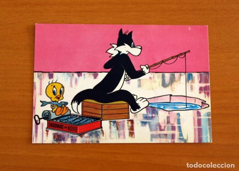 Postales: Hanna Barbera - Gato Silvestre y Piolin - Postal sin Circular n&ordm; 806 - Editorial Fher 1965