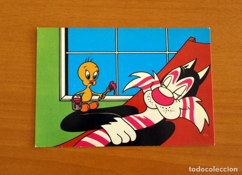 Postales: Hanna Barbera - Gato Silvestre y Piolin - Postal sin Circular n&ordm; 805 - Editorial Fher 1965