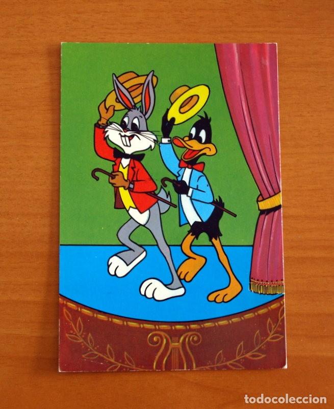Postales: Bugs Bunny y Pato Lucas - Postal sin circular n&ordm; 804 - Editorial Tarje-Fher 1965 - Mandolina