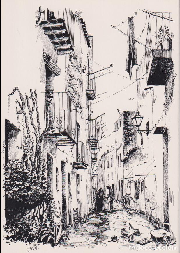 Postales: ILUSTRADOR: JOHN LODI - IBIZA - CALLE VALENCIA - PIC 173 - S/C