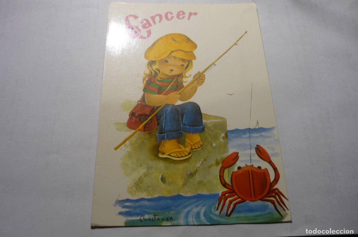 Postales: postal horoscopo cancer dibujo constanza c y z 7462-31b