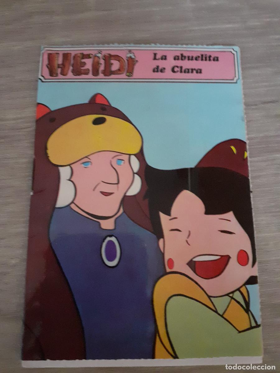 Postales: cuento postal heidi, la abuelita de clara, n&ordm; 50 recortado