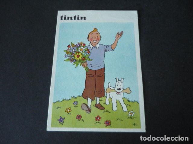 Postales: TINTIN TARJETA POSTAL EDITORIAL JUVENTUD