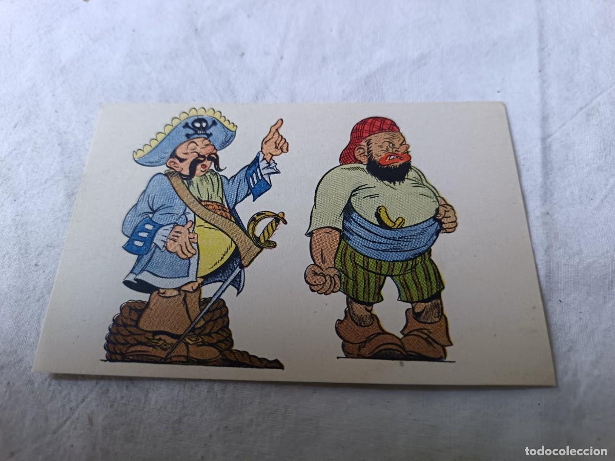 Postales: Antigua Postal, Las Aventuras de Cucuruchito y Pinocho, Pirata y Capit&aacute;n