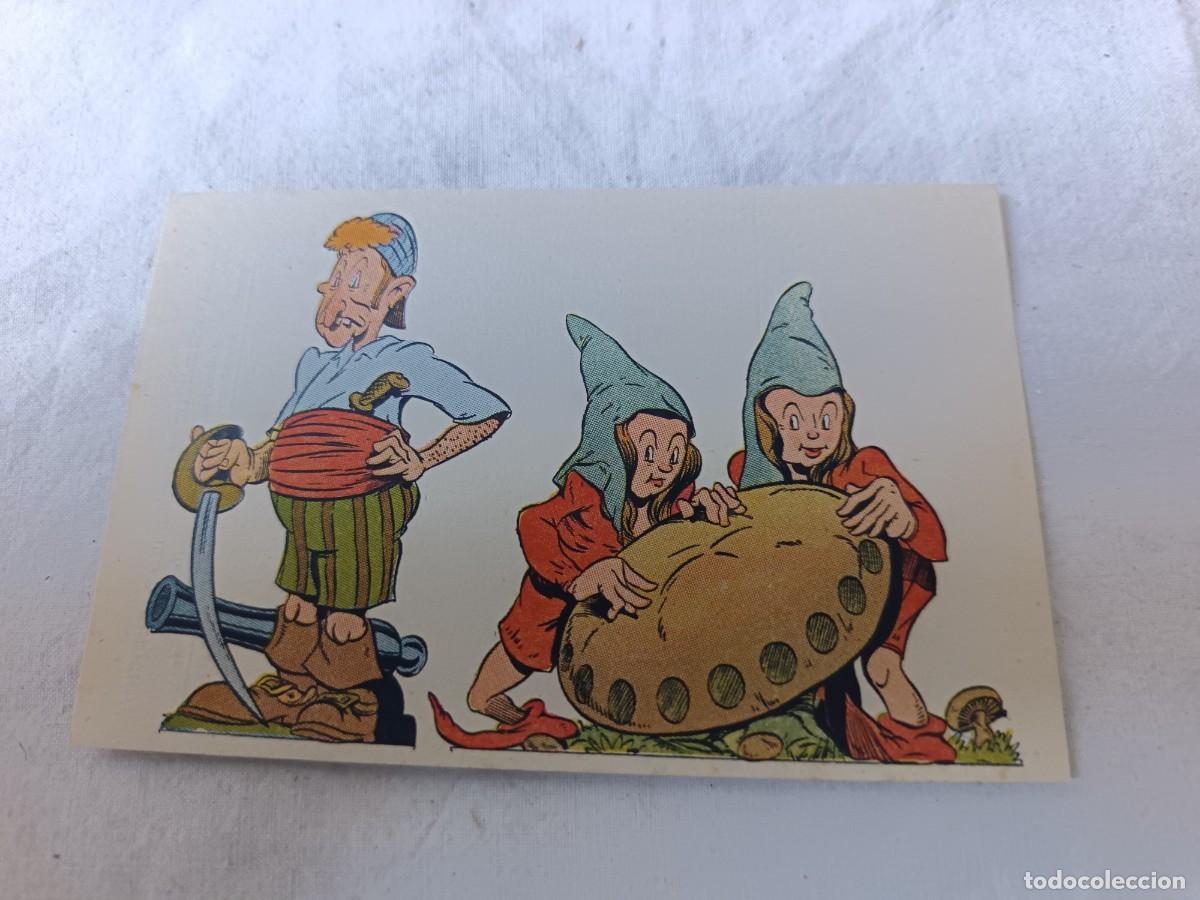 Postales: Antigua Postal, Las Aventuras de Cucuruchito y Pinocho, Pirata y Duendecillos