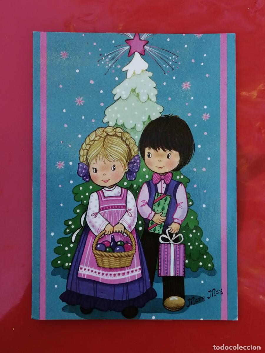Postales: POSTAL 18846 SIN USO-PAGSA PERLA SERIE MARY MAY 481/4 -NAVIDAD
