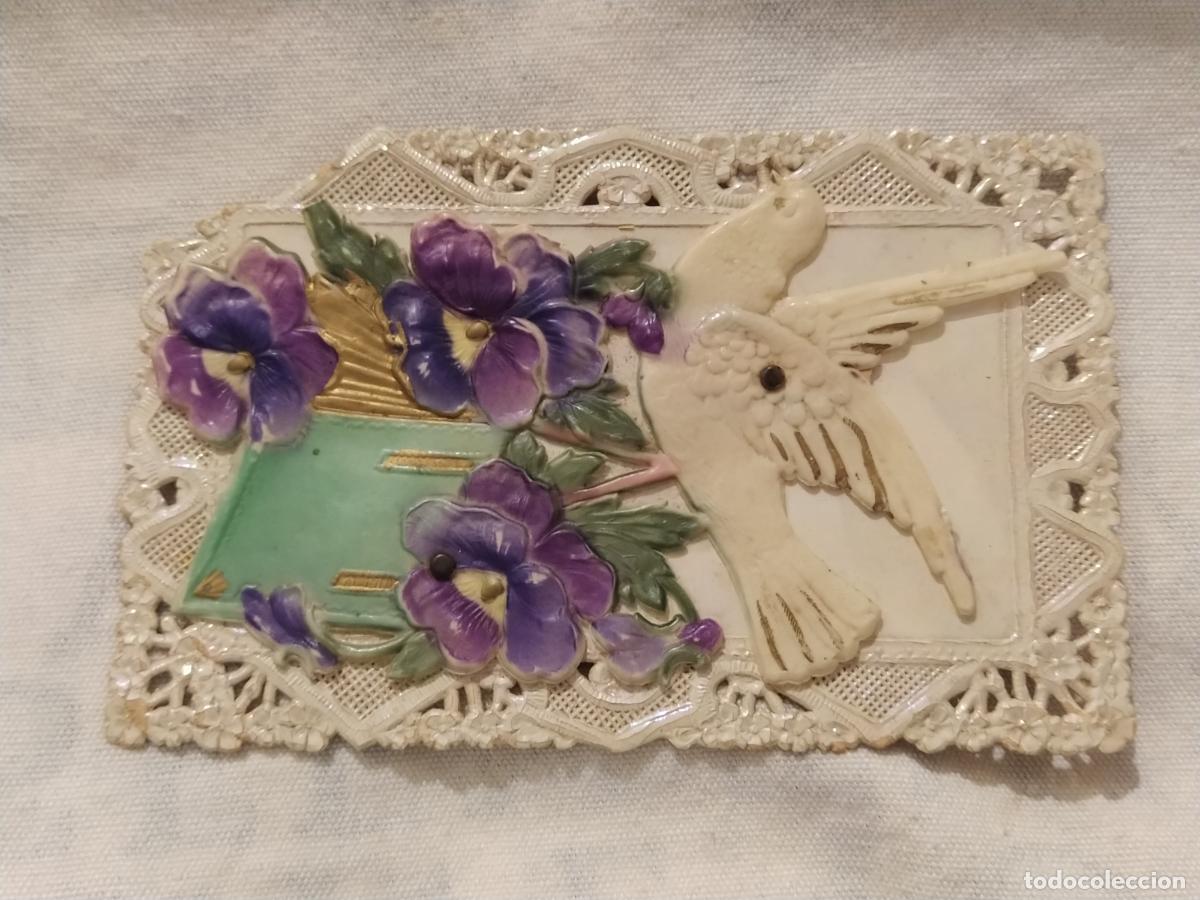 Postales: POSTAL ANTIGUA TROQUELADA CON RELIEVE Y MOVIBLE -(116.091)