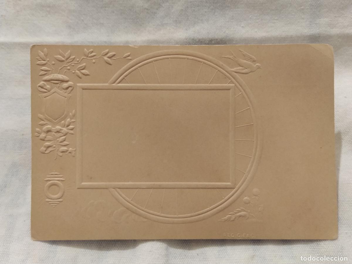Postales: POSTAL ANTIGUA MODERNISTA CON RELIEVE - REVERSO SIN DIVIDIR -(116.098)