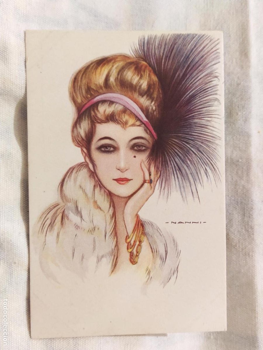 Postales: NANNI - LA MUJER ELEGANTE - POSTAL ANTIGUA -(116.121)