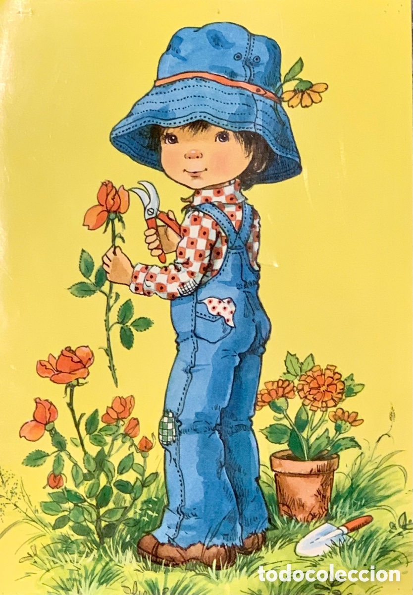 Postales: Gran Postal. Ni&ntilde;o. Dibujo. Colecci&oacute;n Perla. A&ntilde;os 70.