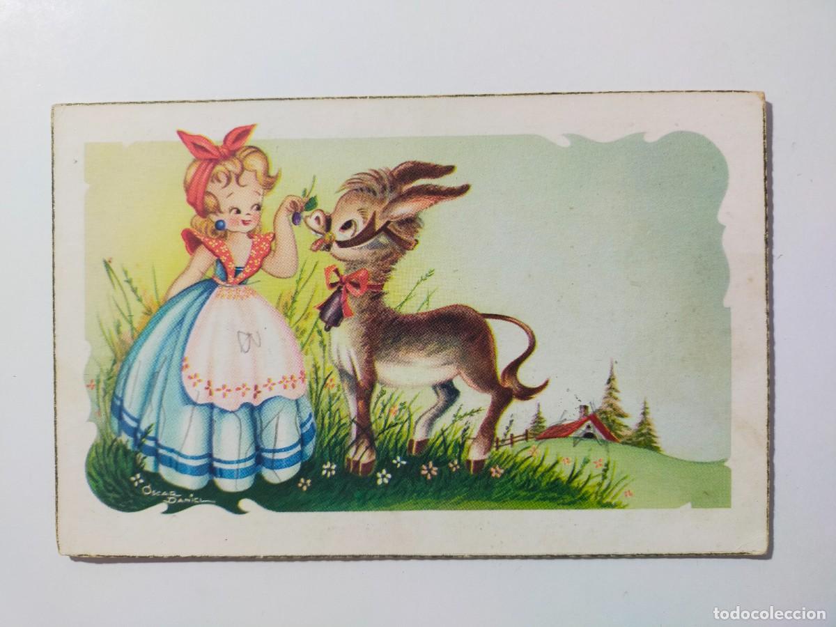 Postales: Postal Ediciones CyZ, Serie: 541/A Ilustrada por OSCAR DANIEL - Escrita