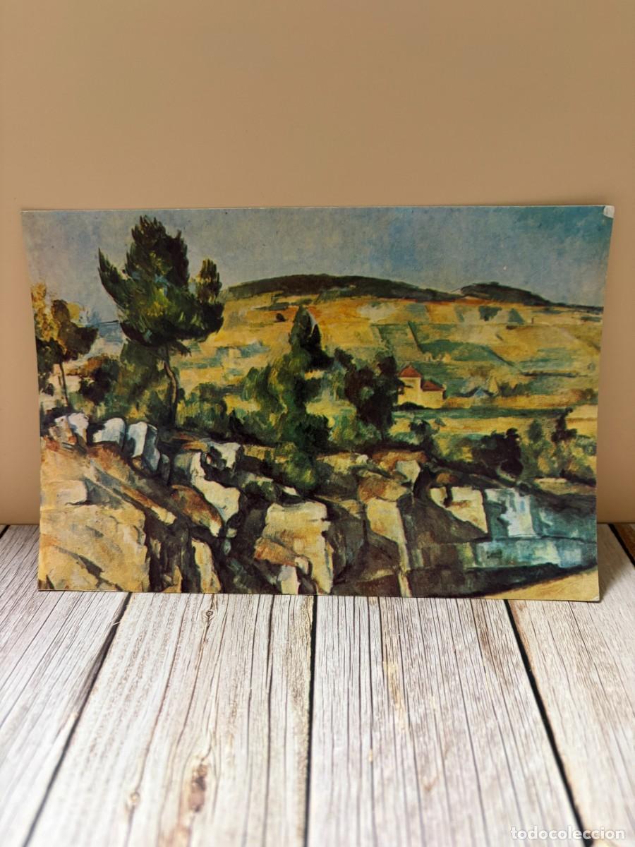 Postales: TARJETA POSTAL &ndash; 6. CEZANNE &ndash; ROCAS Y COLINAS EN PROVENZA