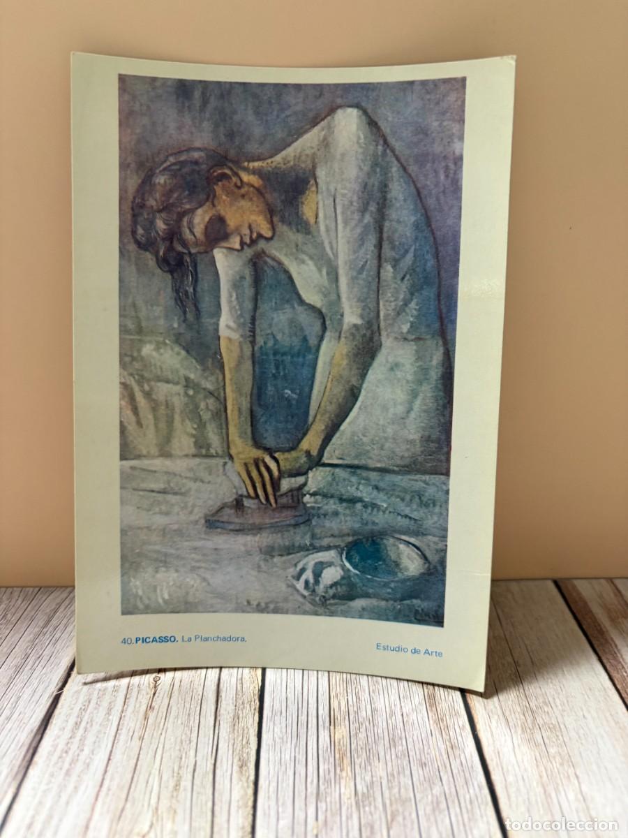 Postales: TARJETA POSTAL &ndash; 40. PICASSO &ndash; LA PLANCHADORA &ndash; ESTUDIO DE ARTE