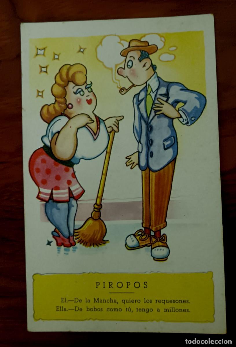 Postales: POSTAL HUMOR&Iacute;STICA PD SERIE 923 A&Ntilde;O 1948 ESCRITA 14X9 CM.