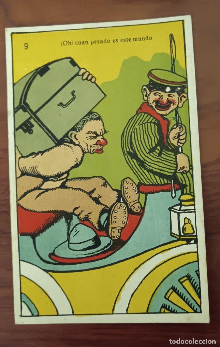 Postales: POSTAL HUMOR&Iacute;STICA FABRICACI&Oacute;N ESPA&Ntilde;OLA ESCRITA 14X9 CM.