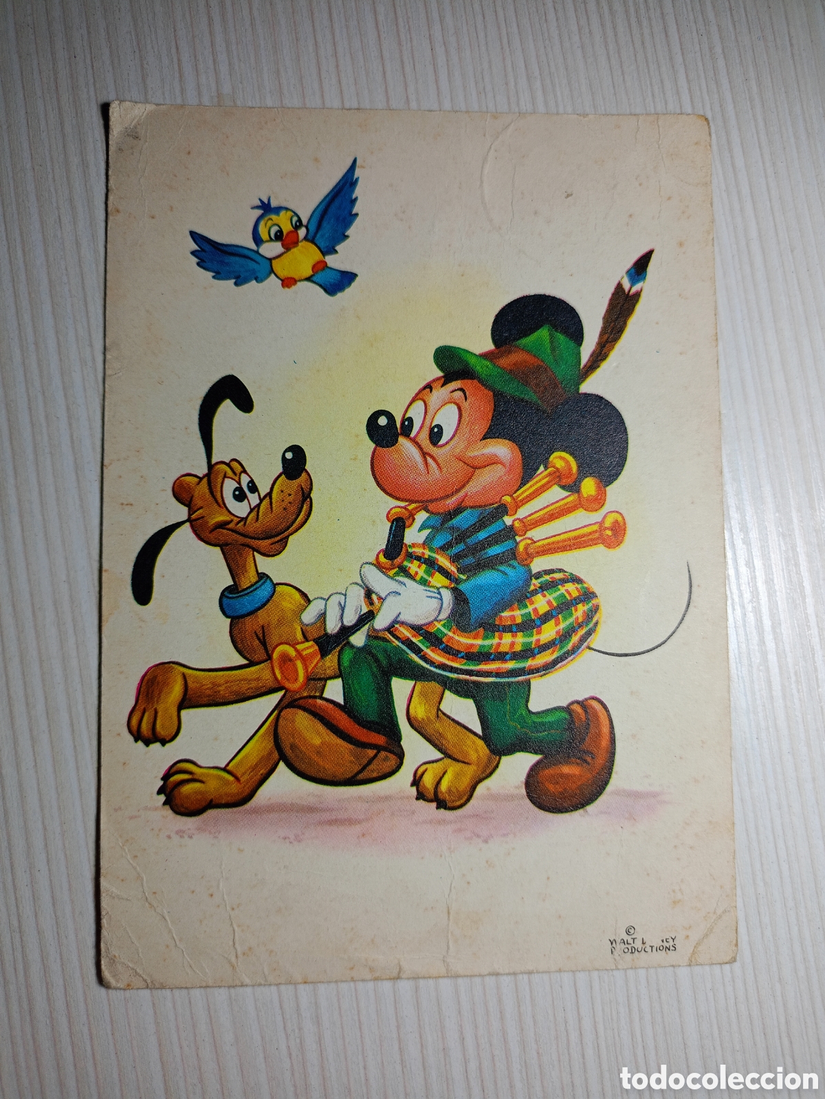 Postales: 1960 - ANTIGUA POSTAL WALT DISNEY - MICKEY MOUSE circulada