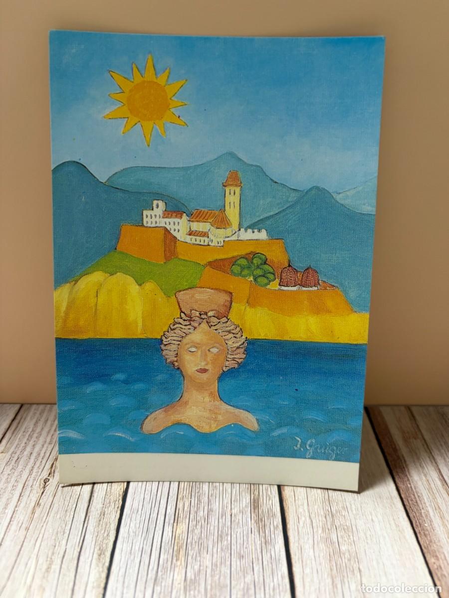 Postales: TARJETA POSTAL &ndash; IBIZA &ndash; DIOSA TANIT &ndash; COLECCI&Oacute;N PERLA