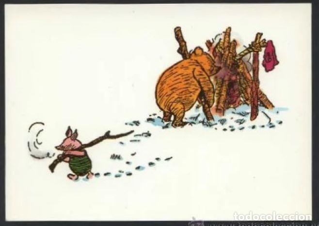 Postcards: *Winnie the Pooh* Ed. Disney n&ordm; 612. Nueva.