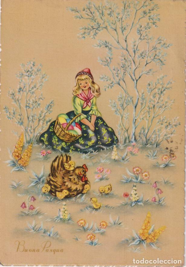 Postales: ILUSTRADOR: DESCONOCIDO, BUONA PASQUA &ndash; M.S.M. &ndash; CIRCULADA