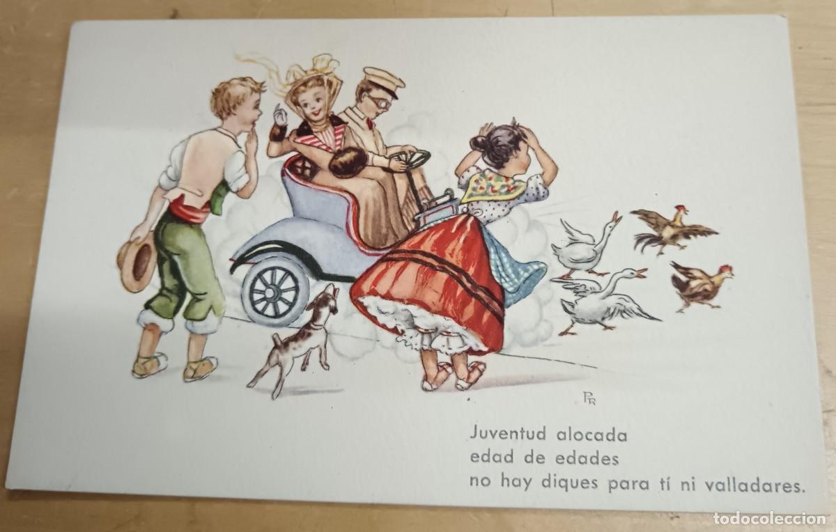 Postales: POSTAL INFANTIL HUMOR&Iacute;STICA ILUSTRADA POR PR PD SERIE 1376 SIN ESCRIBIR 13,7X8,8 CM.