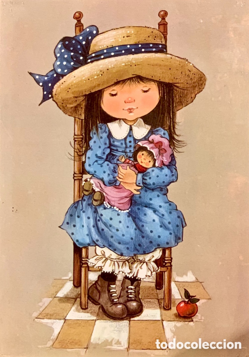 Postales: Gran Posta. Ni&ntilde;a. Colecci&oacute;n Perla. A&ntilde;os 70.