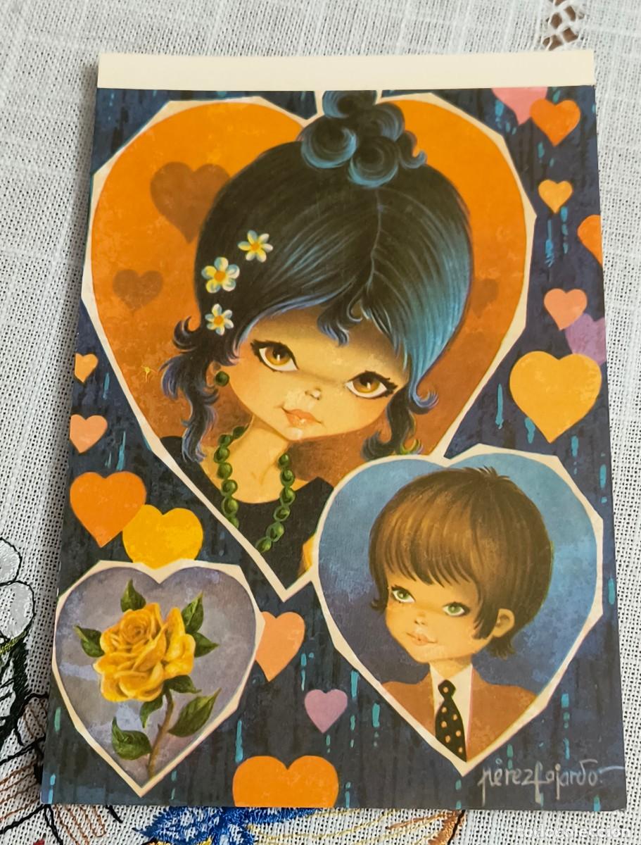 Postales: POSTAL ADHESIVA | PAREJA DE ENAMORADOS