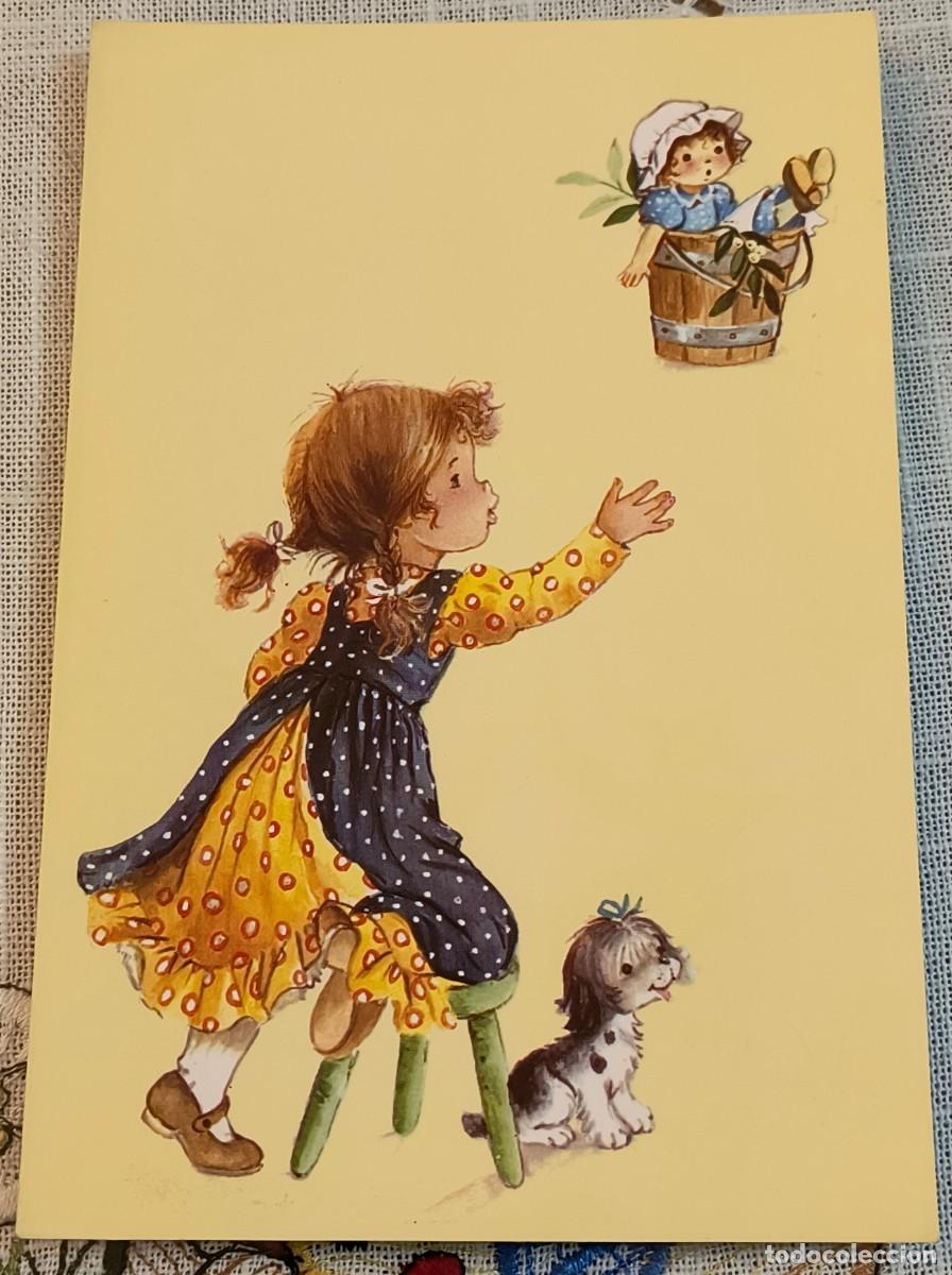 Postales: POSTAL | NI&Ntilde;A CON PERRITO - CYZ 6033-D
