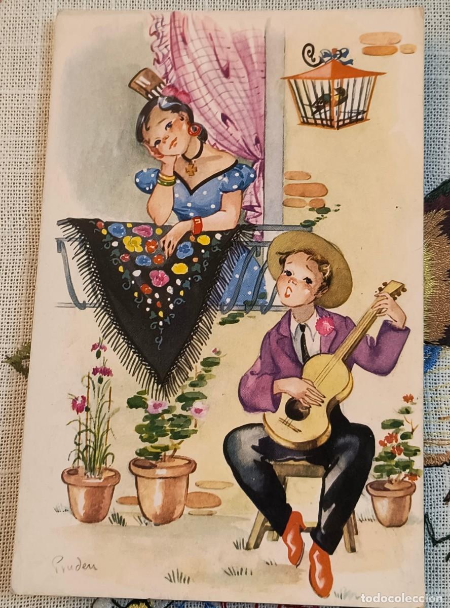 Postales: POSTAL | PAREJA ANDALUZA