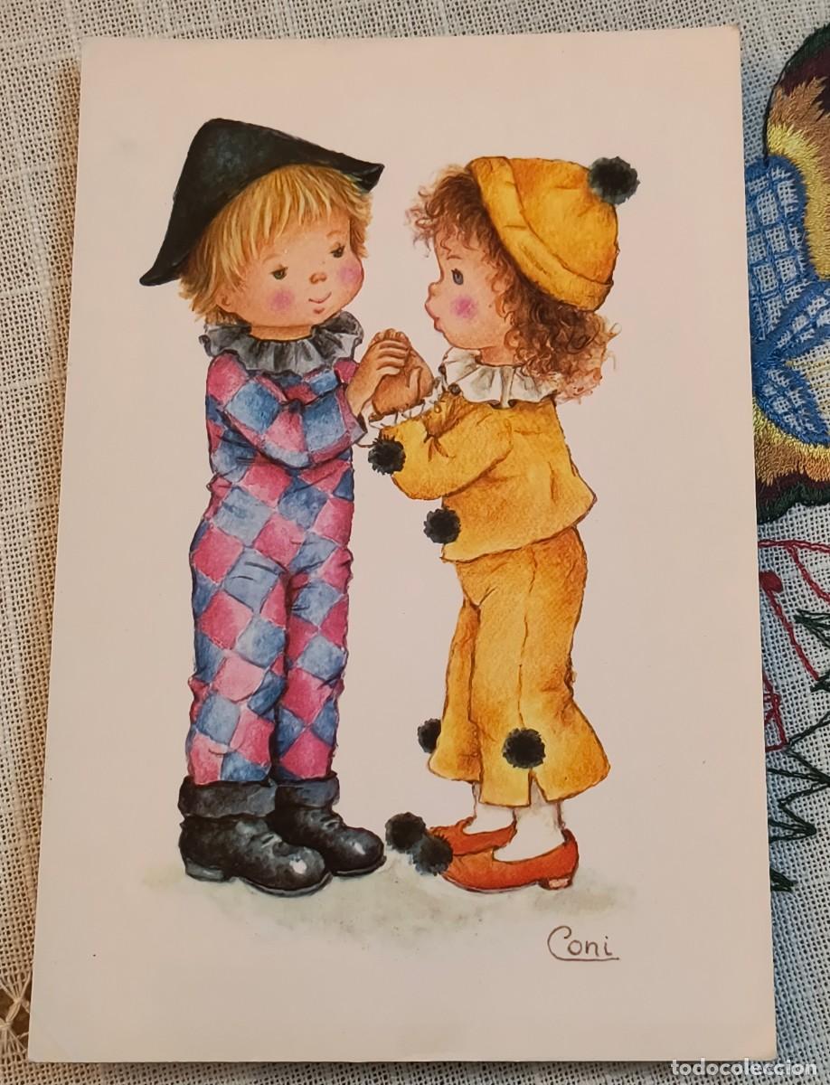 Postales: POSTAL | NI&Ntilde;OS ARLEQUINES / CYZ 6297-A