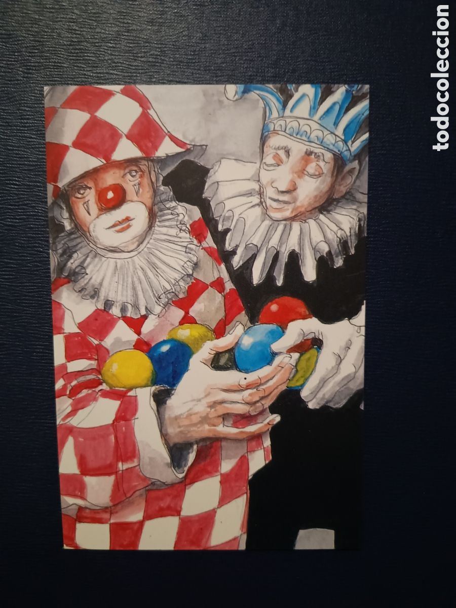 Postales: ARLEQUINES - COLECCI&Oacute;N CARLOS ALONSO - MUSEO DE LA MONEDA