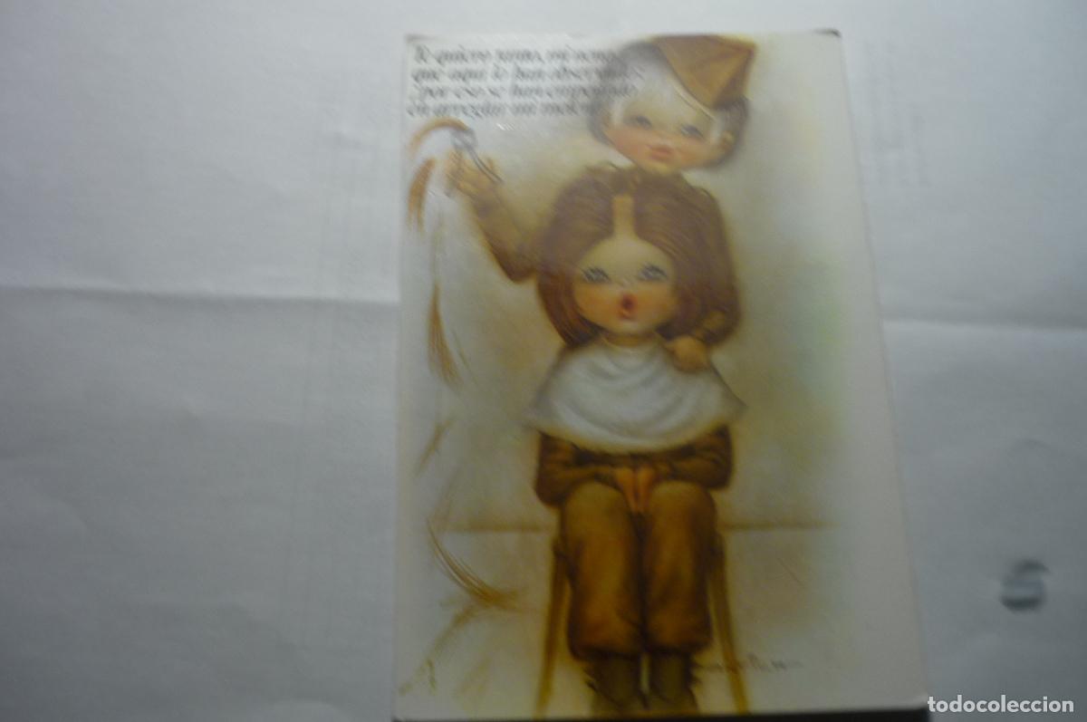 Postales: postal militar dibujo antich
