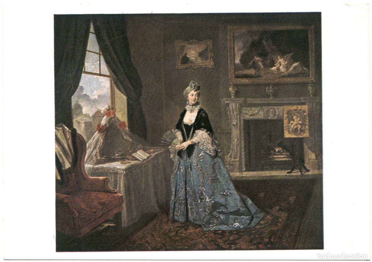 Postales: An Actress, by John Zoffany (Petworth House. Sussex)_The National Trust. Photo Jeremy Whitaker