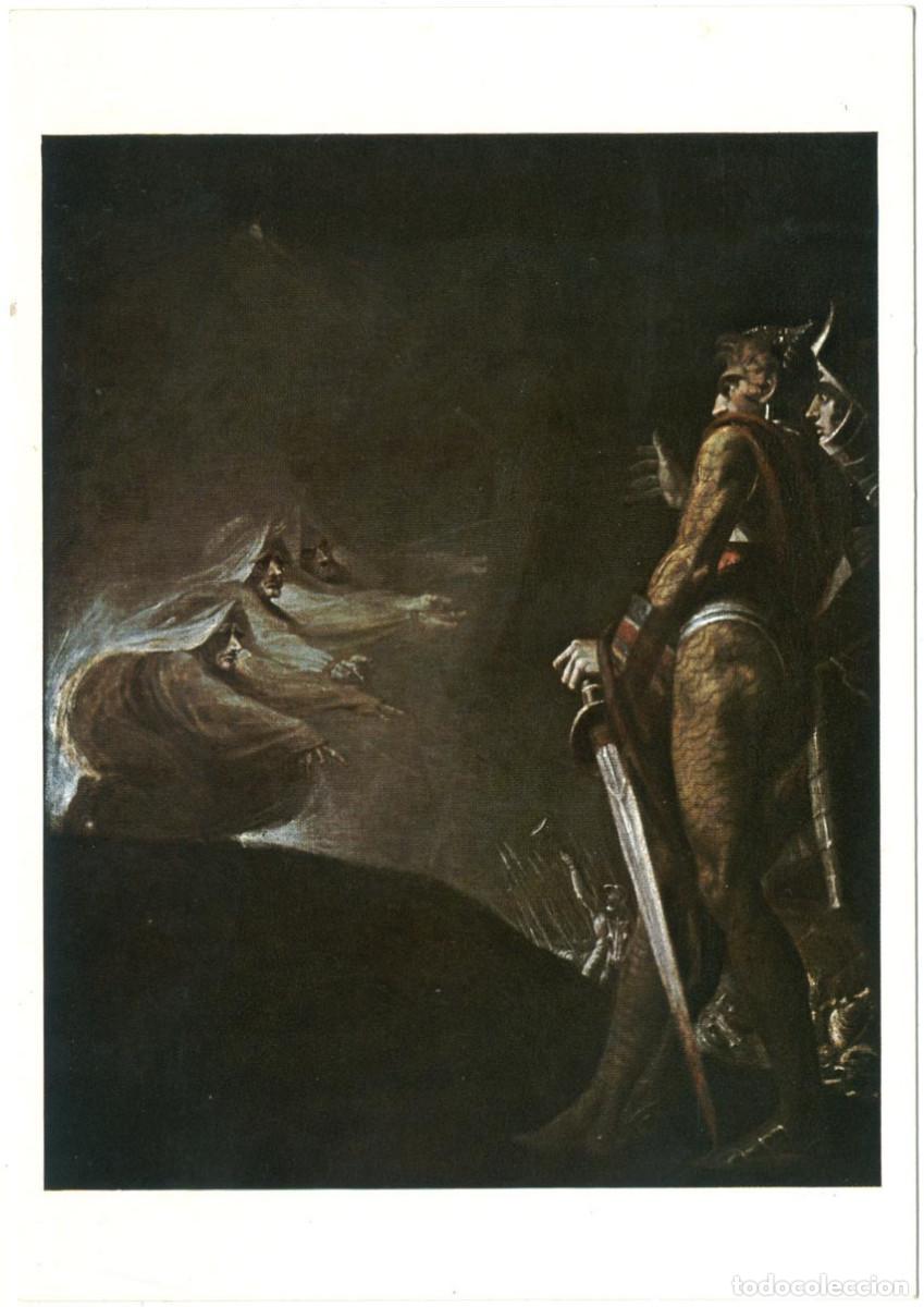 Postales: Macbeth and the Witches, by Henri Fuseli (Petworth House. Sussex)_The National Trust. Photo Jeremy W