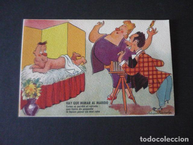 Postales: HAY QUE MIMAR AL MARIDO POSTAL COMICA