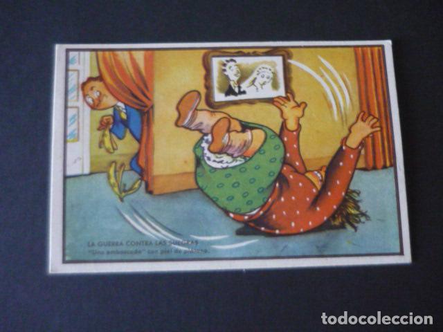 Postales: LA GUERRA CONTRAS LAS SUEGRAS POSTAL COMICA